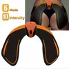 6 modes EMS Hip Trainer Stimulateur musculaire Buttock Fouting Massage Machine ABS Fitness Fitness Toner Toner Trainer Intensity Massager W1927946