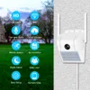 1080p Trådlös WiFi IP-kamera 2MP Vägglampa Säkerhetskamera Utomhus Tvåvägs Audio Floodlight Färg Night Vision WiFi Kamera V380