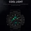 SMEAL Orologi sportivi da uomo Cronografo digitale doppio tempo Orologio da uomo Cronometro LED Display settimanale Orologi da polso montre homme Hour 210329