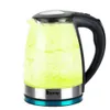 Electric Kettle Glass Water Boiler Fast Boiling Tea Kettle 1.8L Stainless LED