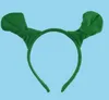 Fontes Orelhas Cabelo Halloween Hoop Shrek Hairpin Costume Headband partido Círculo Chefe item do partido do disfarce