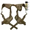 Camouflage Outdoor Sports Assault Combat bag Molle Pack Pistol Gun Pack Shoulder Holster Pouch NO17-204B