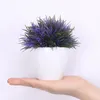 Plante artificielle en pot, ensemble de 32 têtes de simulation de phénix, boule de fleur, boule d'herbe, fausse fleur, décoration de mariage pour la maison, GB341