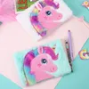 NEW Зимний теплый мультфильм Плюшевые ноутбук мечты Cat Rabbit Unicorn Panda Journal Портативный Diary Planner Блокнот Канцелярский Рождественский подарок