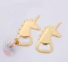 Gold Unicorn Bottle Opener Unicorn Shape Design Beer Bottle Opener Wedding Birthday Party Gift Fashion Accessories