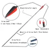 Pure Carbon Arrow 28/30/31 Inch Spine 300 400 with Replaceable Arrowhead for Compound Recurve Bow Arrows Archery Hunting