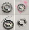 3D Mink Hair Eyelashes OEM custom private Logo Acceptable 3D Silk Protein Lashes 100% Cruelty Free Dramatic False Eyelash natural 25mm lashe