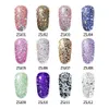 Hnm 8ml Diamond UV LED-lampa Nail Gel Bling Glitter Paint Gellak suga av semi permanent lycklig lack emalj gel nagellack