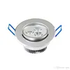 4PCs 110V 220V 230V 240V Rosa röd grön3W 9W LED tak ner Ljus Aluminium Material LED Downlights Kall varm vit hög kvalitet