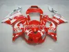 ZXMOTOR Free custom fairing kit for YAMAHA R1 1998 1999 white red fairings YZF R1 98 99 GF25