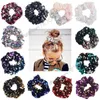 حورية البحر الترتر اكسسوارات للشعر للفتيات الاطفال الأزياء hairbands العلاقات الطفل حلقة الشعر 12 اللون