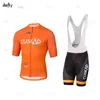 Uskadi pro team sommar cykling jersey uppsättning andas cykel murias mountainbike slitage kläder maillot ropa ciclismo kort kostym
