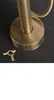 Lyx mässing Borstat guldgolvmonterat badkar Kran Singelhandtag Dual Control Freestanding Mixer Filter Tap RS-003