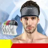 Мода Женщины Мужчины Спорт Sweatband оголовье волос Упругие Бег Фитнес Спорт Йога Smooth Мягкое оголовье волос Gym