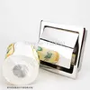 Paper Holders Modern Polished Chrome Stainless Steel Bathroom Toilet Paper Holder Wall Mount WC Roll Paper Tissue Box BK6806-13 T200425