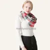 2019 Fashion Plaids Infinity Schals Grid Loop Schal Frauen Winter Warme Decken Tartan Übergroßen Karo Schal Gitter Wraps Kostenloser Versand