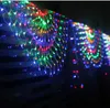 Noel Çelenk Düğün Kompozisyonu Dekoratif Led Işıklar Saf Işık Çelenkler Peacock Led Festival Akşam Işık Dize