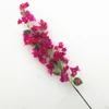 Yapay Bougainvillea sapları ipek bougainvillea spectabilis çiçek ağacı dalları düğün centerpieces için pembe/kırmızı/beyaz/gül kırmızı/fuşya