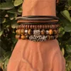 Fios de miçangas 2 peças Conjunto de Buda Charme Bracelete de Pedra Natural Men Bracelets Para Mulheres Cool Pulseras deslumbrantes13431819