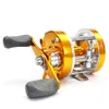 All Metal Carbon Centrifugal Double Brake 521 Fishing Bait Casting Baitcasting Spinning Reel Power Handle Wheel for Bass Fish1052075