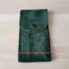 Hot Selling Top Quality Klockor Väska Boxar Perpetual Green Watch Cloth Travel Collection Lock 70mm x 130mm för president 124300 116500 126610 126710 Armbandsur