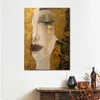 Wall Art Golden Tears Oil Paintings Reproduction Gustav Klimt Woman in Gold Beautiful Artwork for Living Room Bedroom Decor Handma8803452