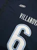 Chen37 Custom Men Youth Women Toddler Villanova Wildcats Personligt namn och nummer alla storlekar Sömda högkvalitativa college tröja