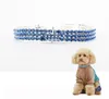 Chien Colliers Cristal Strass Pet Chien Chat Collier Chiot Collier Colliers Laisses Diamant Bijoux Cadeau De Noël WX9-1755