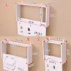 3 Painel Tamanhos sem fio Wi-Fi Router de armazenamento Caixa de PVC Shelf Tapeçaria plug Board Suporte de armazenamento Cable Organizer Home Decor