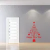 M - 85 Adesivo murale albero di Natale