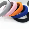 Bandons à cheveux épais en velours éponge pour femmes Triangle Bands Headwear Headwear Bands5068490