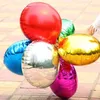 18 tums rund aluminiumfiol ballong monokrom jul dekoration helium ballong bröllop ballonger