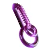 Aa designer sex leksaker unisex silikon flexibel vibrerande penis ringar klitoris stimulator vibrator dubbel ring fördröjning utlösning ring kuk manlig vuxen sex leksaker