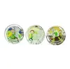 Smoking Pipes Personality Fashion Foreign Trade Ashtray Outlet Circular Transparent Glass Ashtray