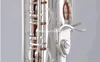 Hot Selling Margewate Straight Sopran S-902 B Flat saxofon Mässing Silverpläterade instrument Musik med munstycke Väska