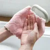 Piatto panno di lavaggio rimozione olio di assorbimento di acqua Dishcloth Cucina tovagliolo di pulizia delle famiglie a doppia faccia canovaccio T9I00345