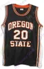 Oregon State Beavers Osu Basketball Jersey Ncaa College Payto Tres Tinle Thompson Kelley Reichle Hollinsa.c。 Green Barry Gary Payton II