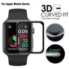 For Apple Screen Protector 3D Full Glue Coverage Unbroken 38Mm 40Mm 42Mm 44Mm Anti-Scratch Bubble-Free For Iwatch Series 1 2 3 4