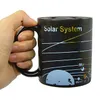 Magic Porcelain Coffee Mug Solar System Ceramic Heat Sensitive Color Changing Tea Cup,Best Birthday Gifts,13 Ounce