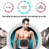 Elektrisk bukmuskelstimulator Övningstränare Smart Fitness Gym Stickers Pad Body Slimming Massager Belt Unisex