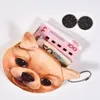 Coin Bags 3D Cat Plush Wallet Pouch Cute Animal Purses Small Handbag Girls Clutch Bags Free Shipping DHW2198