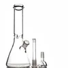 Bägare bongbotten HOOFAHS BONGS Simple Design Pipe Heady Water Pipes 10.5 Glass Bong