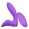 Man Prostata Massager Fjärrkontroll Anal Vibrator Silicone Butt Plug Sexleksaker för kvinnor Män Mässator Analsexprodukter för par