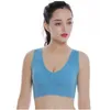 Bras Plus Size Sutiãs Esportivos Ioga Treino Tops de Colheita de Fitness Push Up Ginásio Moda Bras Executar Sem Costura Elástica Full-cup Ajustável 3XL-6XL B4503