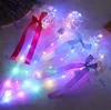 Princess Light-up Magic Ball Wand Glow Stick Witch Wizard LED Magic Wands Halloween Chrismas Party Rave Toy Great Gift For Kids Birthday