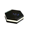 Nouveauté Réveil numérique multifonctionnel LED Miroir / Veilleuse / Calendrier / Thermomètre Fonction Horloge avec câble USB DHL gratuit