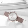 Shengke Brand kwarc para zegarek zegarków skórzane zegarki dla miłośników mężczyzn i kobiet zegarki set relojes parejas256Q