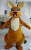 2019 Vente chaude Adulte belle kangourou mascotte costume fait sur commande mascotte costumes de déguisement des animaux costume partie