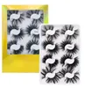 Free Shipping ePacket 8 pairs 3D Mink Lashes Natural Think False Eyelashes Dramatic Volume Fake Lashes Extension Eyelash