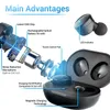 TWS Bluetooth True Wireless Earbud IPX7 IPX8防水ヘッドフォンビルトインマイク向けスポーツ水泳トレーニングジムシャワーウォッシュバスH9131470